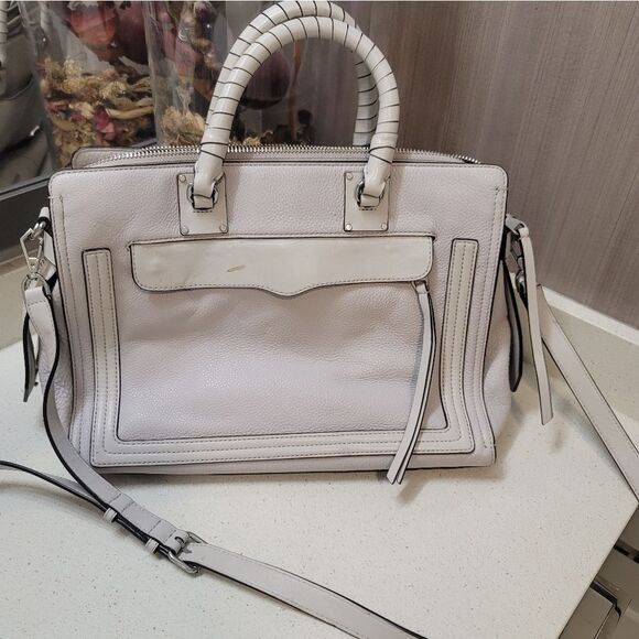 Rebecca Minkoff Borsa Bree Grey Handbag - Picture 4 of 11